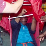 A Student in the Bat Tent